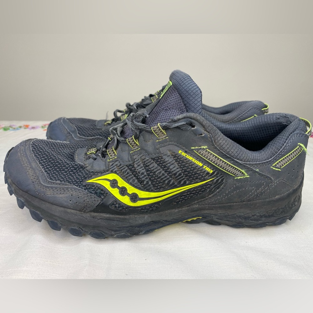 Saucony Men's Versafoam Excursion Tr13 Trail Running Shoe Black Size 11